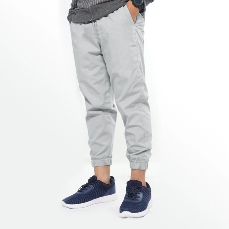 CELANA PANJANG CASUAL Celana Panjang Pria Jogger Katun Abu Muda 1 msc_celana_sarung_jogger_am0