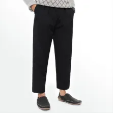 SARUNG/CELANA CELANA SIRWAL  PANGSI  CINGKRANG KATUN KOREA MOESLIM CROPPED PANTS HITAM