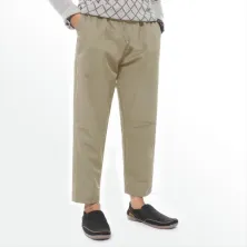 SARUNG/CELANA Celana Sirwal  Pangsi  Cingkrang Katun Korea Moeslim Cropped Pants Khaki