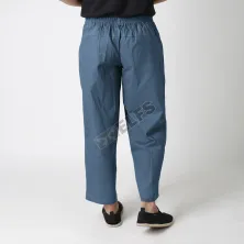 SARUNG/CELANA CELANA SIRWAL  PANGSI  CINGKRANG PREMIUM MOESLIM CROPPED PANTS IKHWAN HIJRAH SUNNAH BIRU MUDA