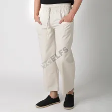 SARUNG/CELANA CELANA SIRWAL  PANGSI  CINGKRANG PREMIUM MOESLIM CROPPED PANTS IKHWAN HIJRAH SUNNAH CREAM