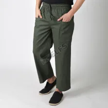 SARUNG/CELANA CELANA SIRWAL  PANGSI  CINGKRANG PREMIUM MOESLIM CROPPED PANTS IKHWAN HIJRAH SUNNAH HIJAU ARMY