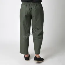 SARUNG/CELANA CELANA SIRWAL  PANGSI  CINGKRANG PREMIUM MOESLIM CROPPED PANTS IKHWAN HIJRAH SUNNAH HIJAU ARMY