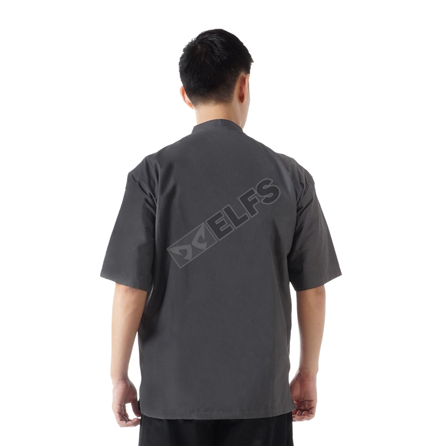 KEMEJA KOKO/JUBAH Baju Muslim Kemeja Koko Pendek 0F17056 Abu Tua 2 msm_baju_koko_pendek_0f17056_at_1