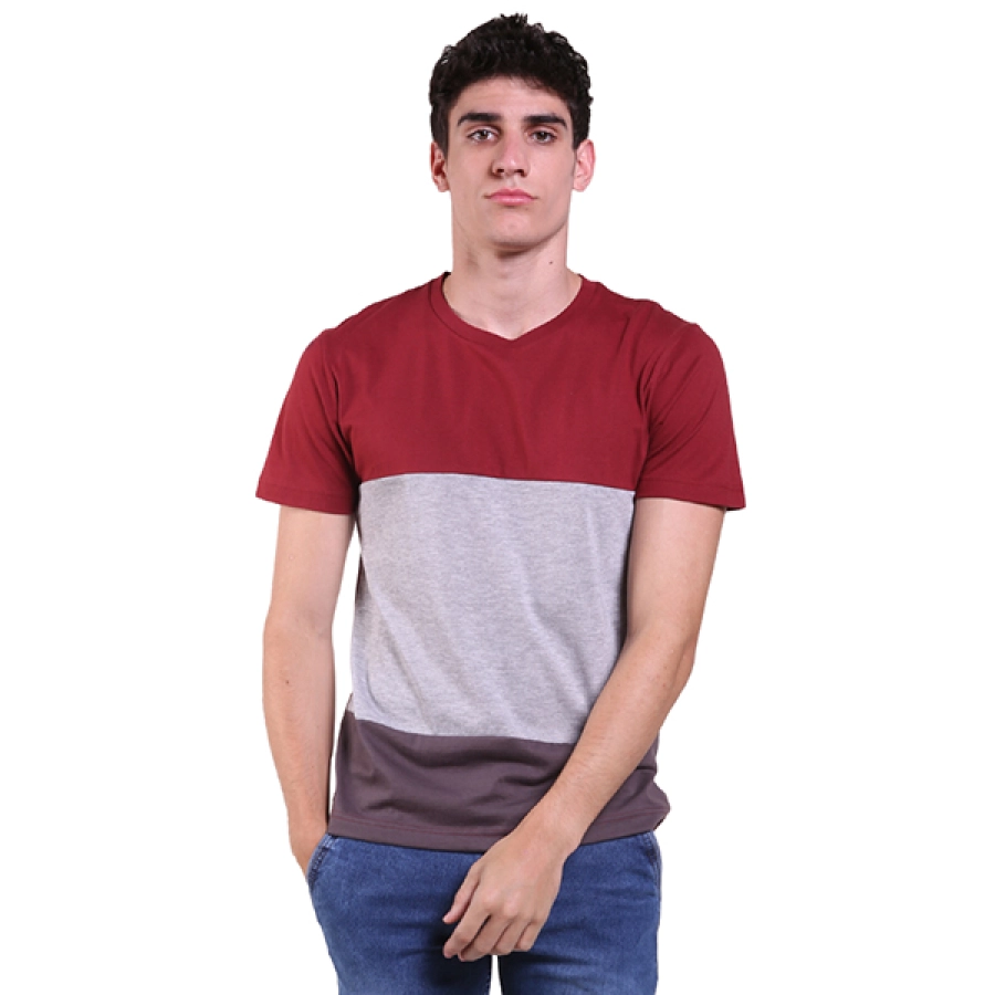 KAOS POLOS Kaos Pria Katun Tshirt 3 Colour Maroon 1 ok_cotton_3_colour_mo_0