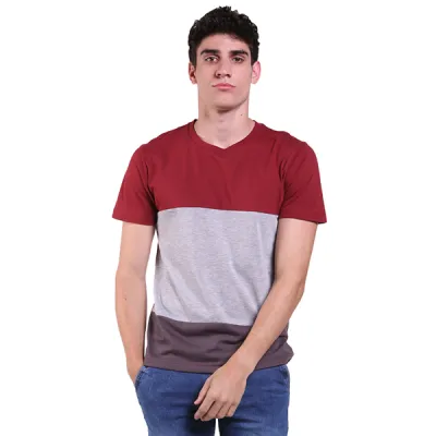 KAOS POLOS Kaos Pria Katun Tshirt 3 Colour Maroon 1 ok_cotton_3_colour_mo_0