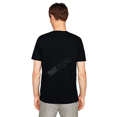 KAOS KANTONG Kaos Pria Katun Tshirt Combed 20S Slimfit Pocket Hitam 2 ok_cotton_combed_20s_slimfit_pocket_hx_1_copy