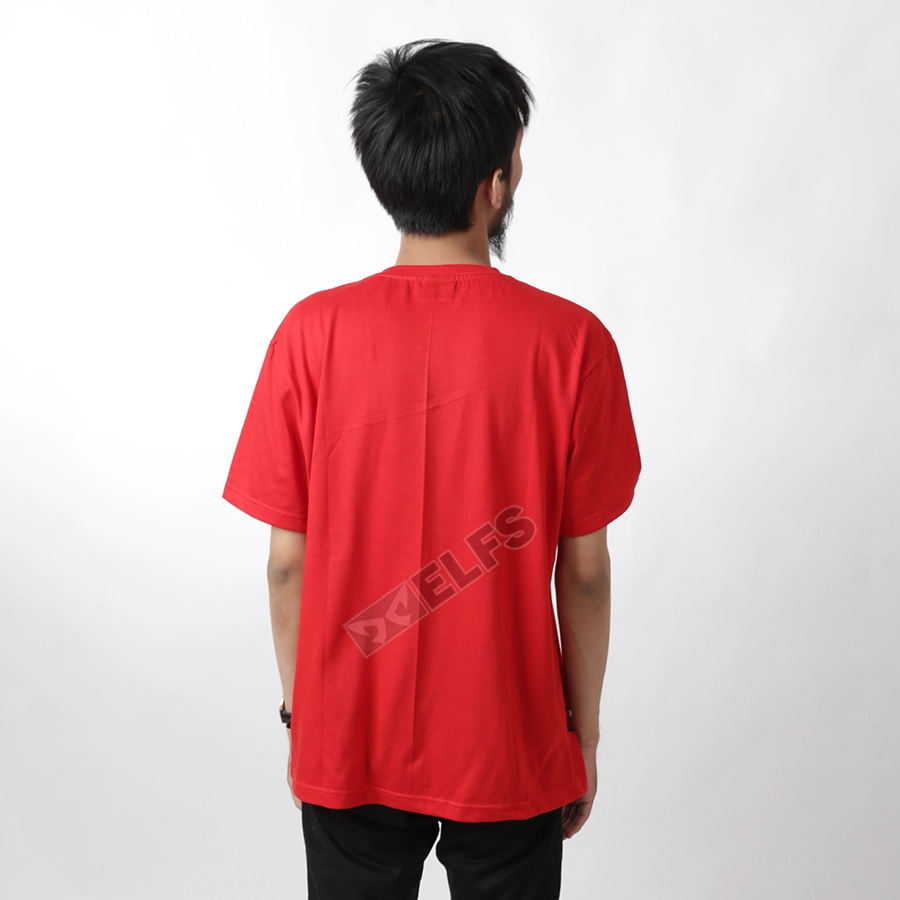 KAOS MOTIF KAOS PRIA ONECK PENDEK KATUN INDONESIA LOVE TSHIRT OBLONG MERAH CABE 2 ok_cotton_dnd_love_indonesia_mc1