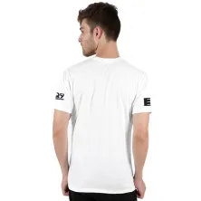 KAOS MOTIF Kaos Pria Katun Tshirt Line EXQ Putih
