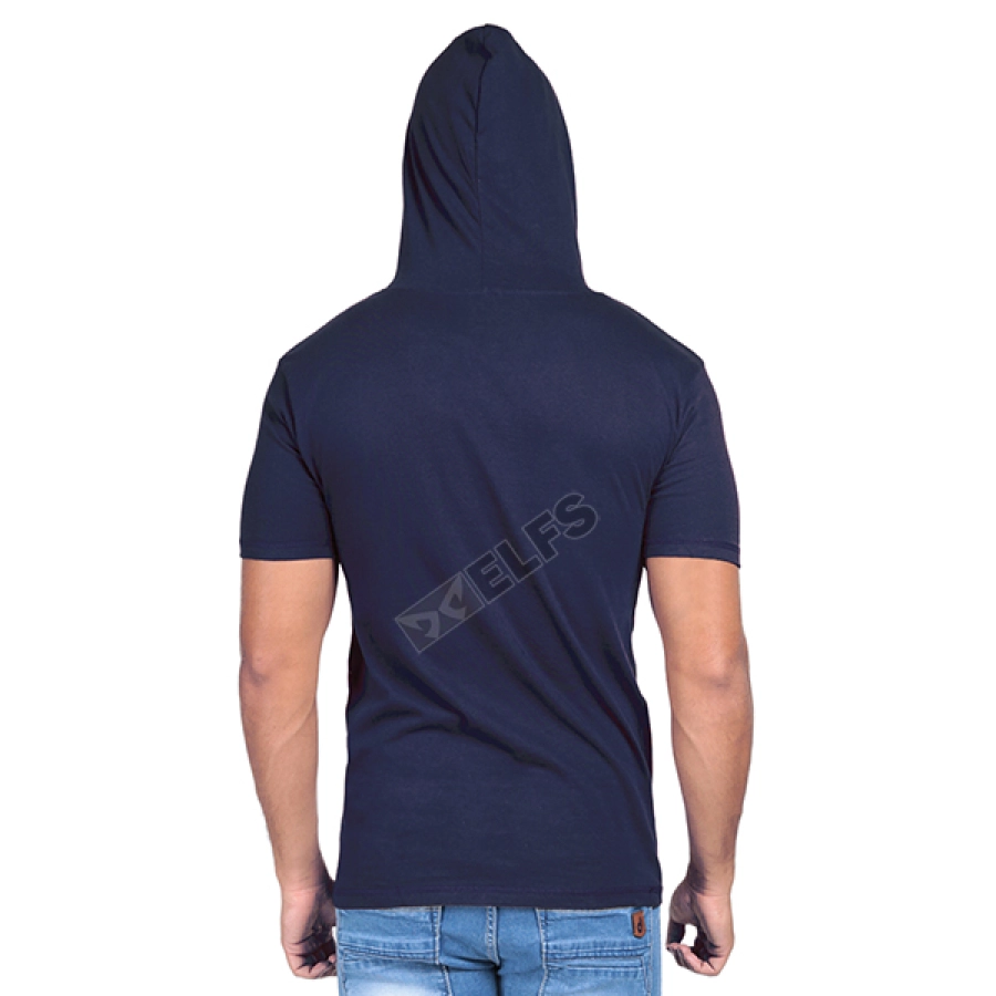 KAOS HOODIE Kaos Hoodie Pria Polos Biru Dongker 2 ok_kaos_hoodie_polos_bd_1_copy