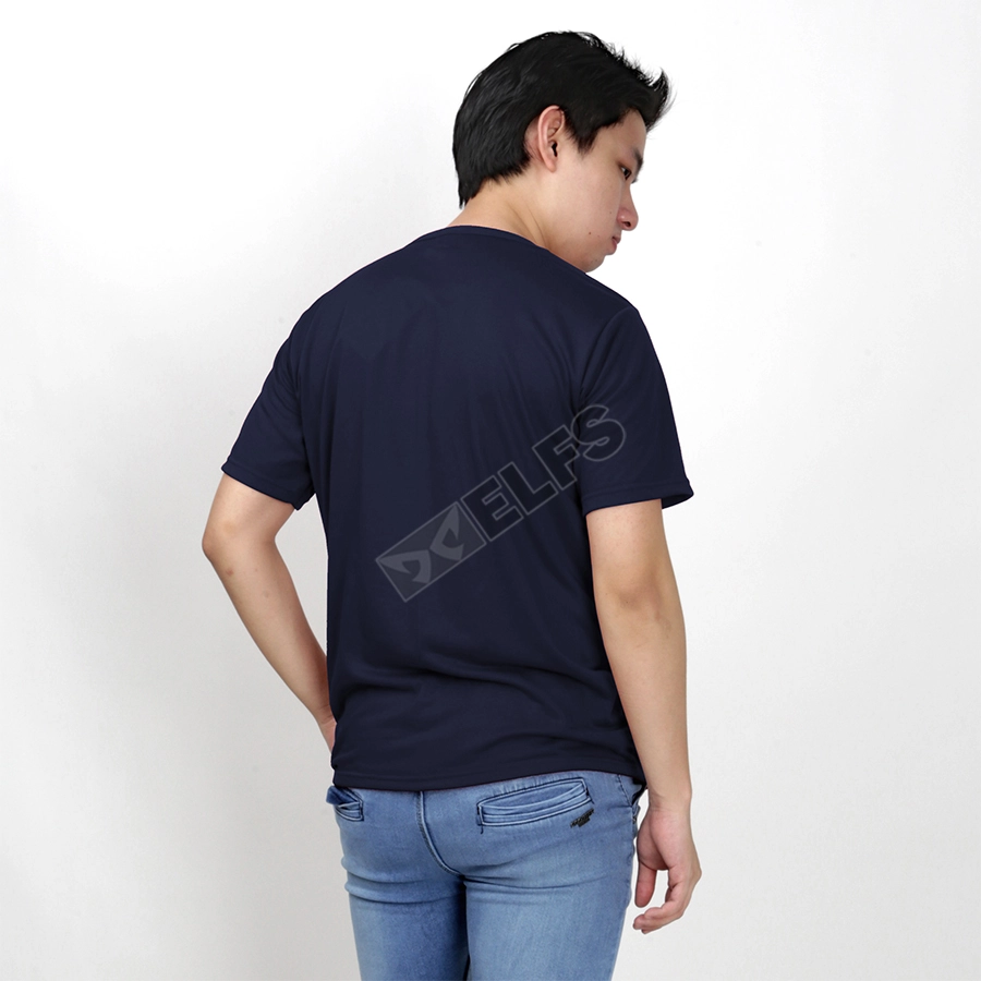 KAOS POLOS KAOS PRIA O-NECK TERRY T-SHIRT OBLONG POLOS BIRU DONGKER 2 ok_kaos_tangan_pendek_bd1