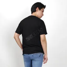 KAOS POLOS KAOS PRIA ONECK TERRY TSHIRT OBLONG POLOS HITAM