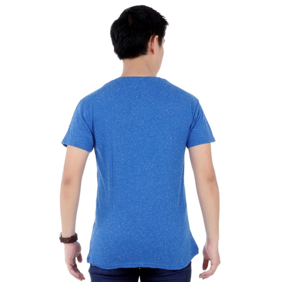 KAOS POLOS Kaos Pria Katun Tshirt Misty Simple 4O Biru Tua 2 ok_misty_simple_4o_bt_1