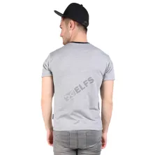 KAOS POLOS Kaos Pria Terry Tshirt Suede Triangle 6O Abu Muda