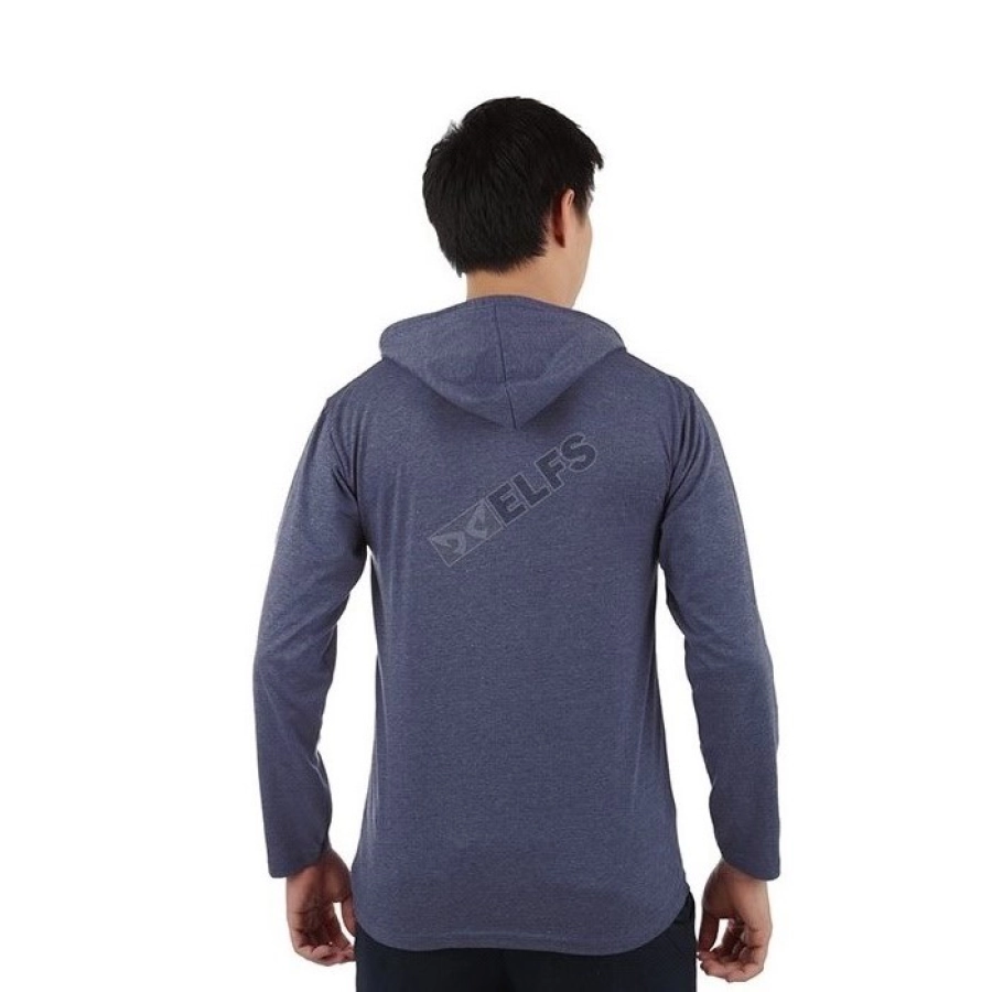 LENGAN PANJANG HOODIE Kaos Hoodie Pria Lengan Panjang Misty Longsleeves Hoody Biru Dongker 2 okj_kaos_hoodie_misty_bd_1