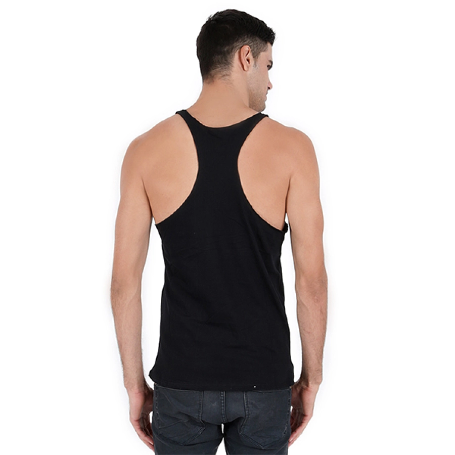 SINGLET CASUAL Kaos Singlet Pria Katun Gym Polos Hitam 2 oko_singlet_gym_polos_hx_1