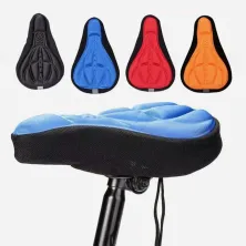 HELM & ALAS HELM Sarung Jok Sepeda 3D Gel Bike Saddle Cover Biru Tua