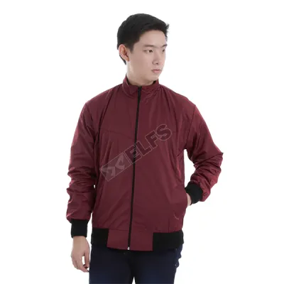 HOODIE & JAKET PARASUT JAKET PRIA PARASUT SELETING TINGGI MARUN 1 parasut_fullzip_mo_0