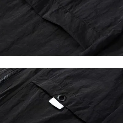 HOODIE & JAKET PARASUT Jaket Parasut Pria Parka Windbreaker Yohji Yamamoto Hitam 4 parasut_parka_yamamoto_hx3