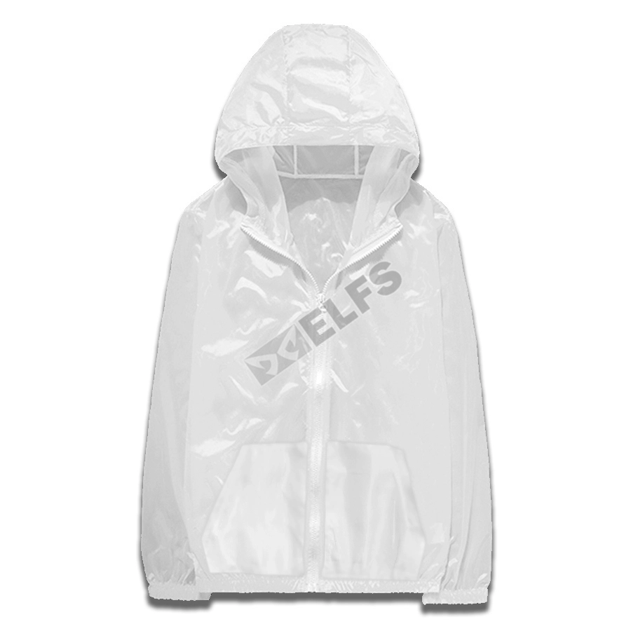 JAKET TRAINING Jaket Pria Parasut Transparan Ultra Light Weigt Putih 1 parasut_transparant_px0