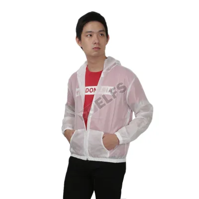 JAKET TRAINING Jaket Pria Parasut Transparan Ultra Light Weigt Putih 3 parasut_transparant_px2