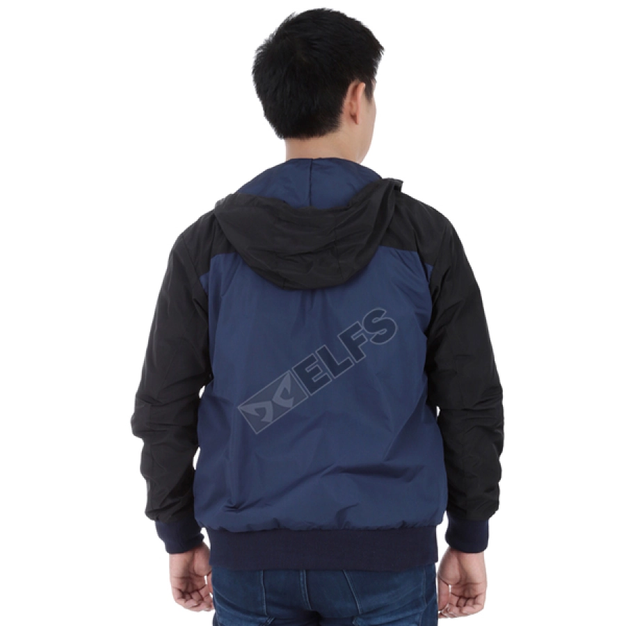 HOODIE & JAKET PARASUT Jaket Parasut Water Resistant Hoodie Navy Hitam 3 parasut_water_resistant_hoodie_navy_hx_2_copy