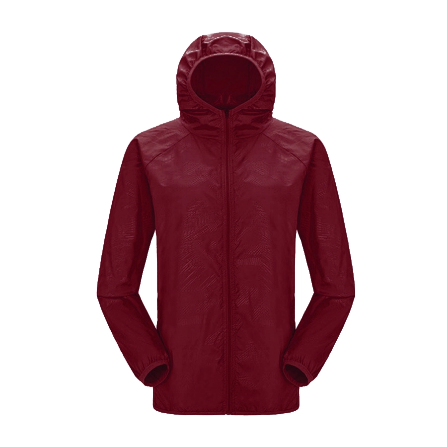 JAKET TRAINING Jaket Pria Lipat Parasut Water Resistant Simple Maroon 2 parasut_water_resistant_lipat_mo1