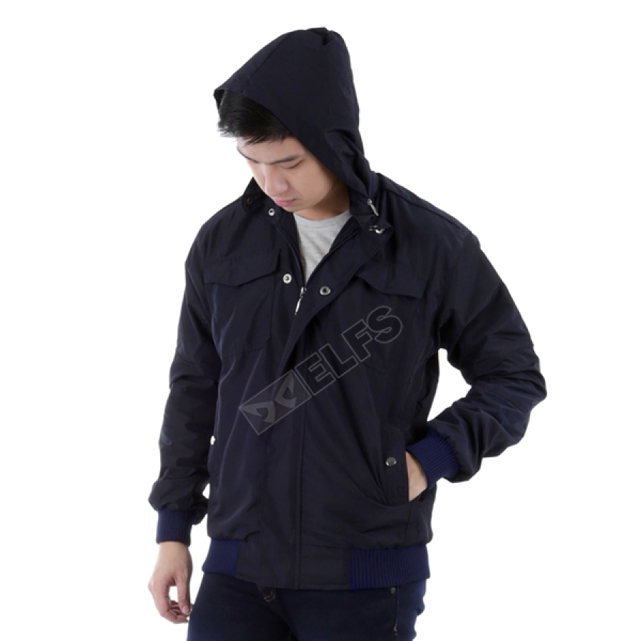 JAKET PARKA Jaket Parasut Water Resistant Semi Parka Polos Biru Dongker 1 parasut_water_resistant_semi_parka_polos_bd_0_copy