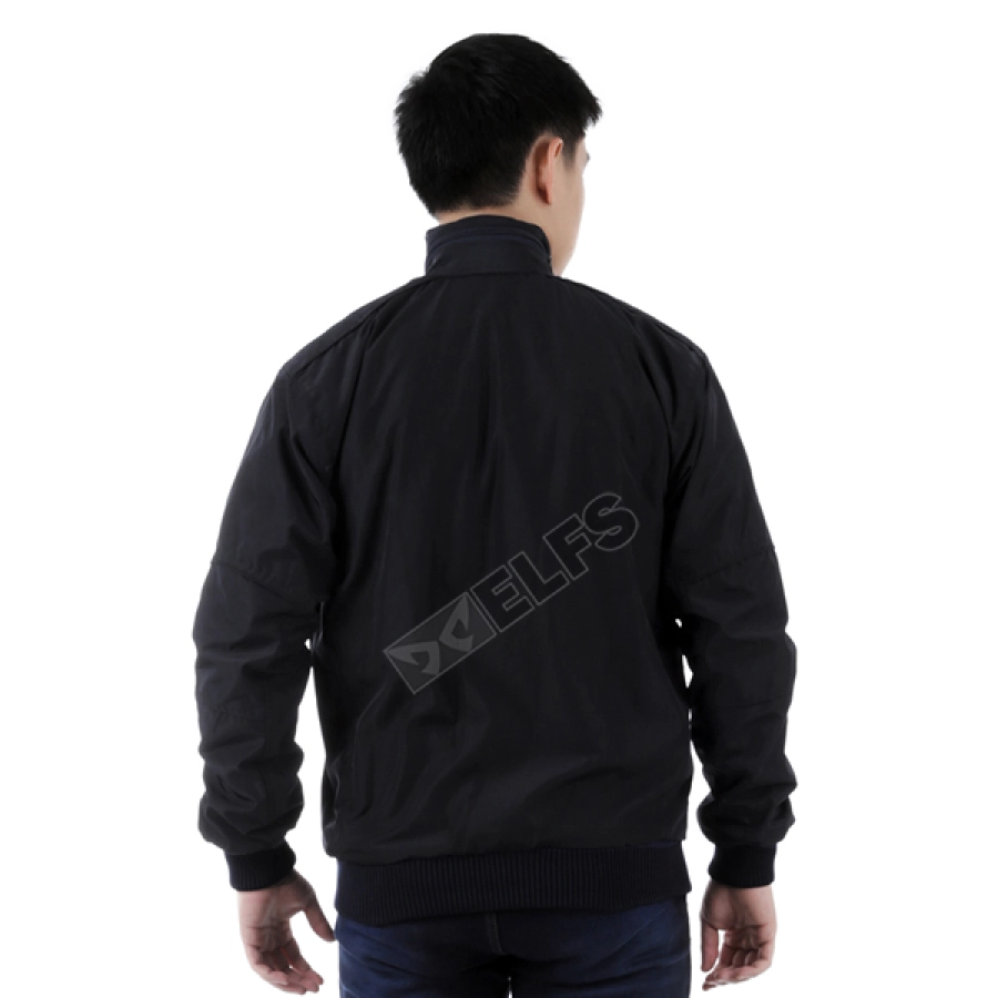 JAKET PARKA Jaket Parasut Water Resistant Semi Parka Polos Hitam 5 parasut_water_resistant_semi_parka_polos_hx_4_copy