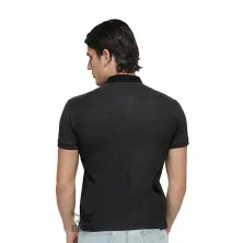 POLOSHIRT KERAH KOKO Kaos Polo Pria Pendek Poloshirt Kerah Shanghai Kerah Hitam Abu Tua