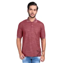 POLOSHIRT POLOS Polo Shirt Pria Lengan Pendek Lacos Misty Maroon