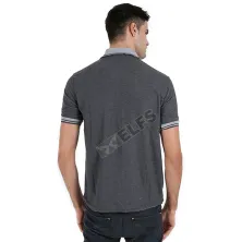 POLOSHIRT KOMBINASI Poloshirt Lacost Neck Abu Muda Abu Tua