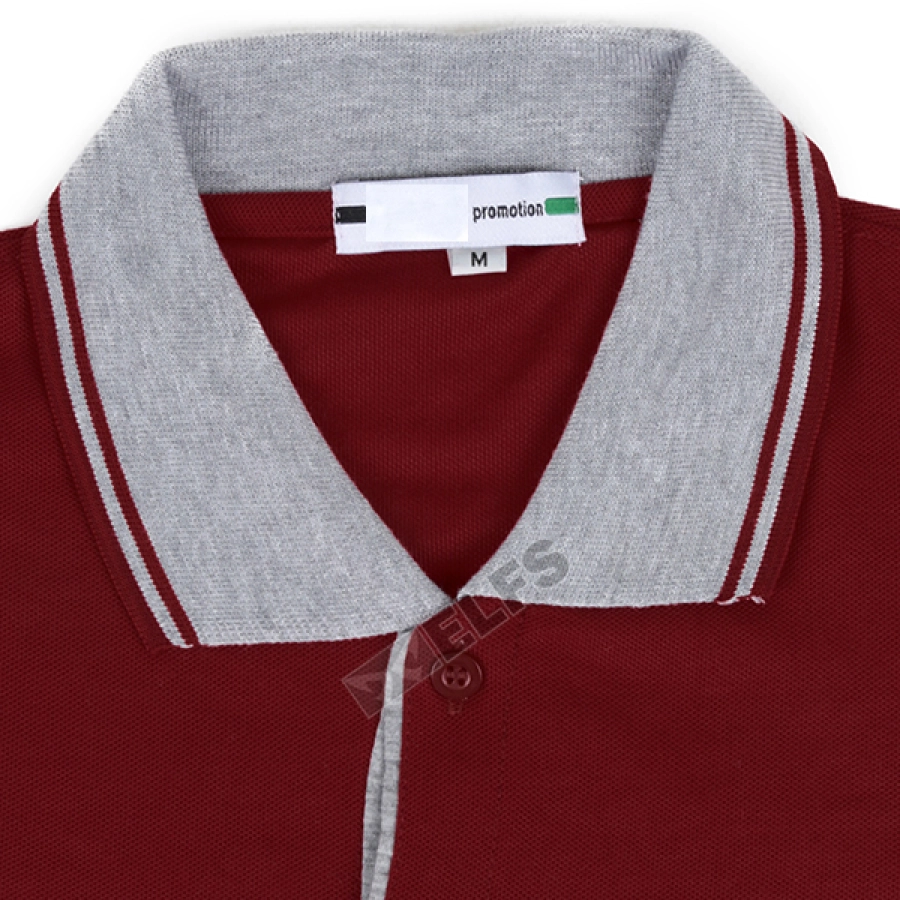 POLOSHIRT KOMBINASI Poloshirt Lacost Neck Abu Muda Maroon 3 pl_neck_abu_muda_mo_2_copy