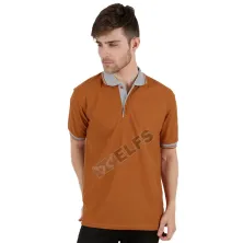 POLOSHIRT KOMBINASI Poloshirt Lacost Neck Abu Muda Oren Muda