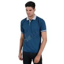 POLOSHIRT KOMBINASI Poloshirt Lacost Neck Abu Muda Tosca