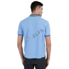 POLOSHIRT KOMBINASI Poloshirt Lacost Neck Abu Tua Biru Muda