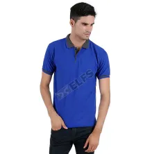 POLOSHIRT KOMBINASI Poloshirt Lacost Neck Abu Tua Biru Tua