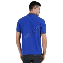 POLOSHIRT KOMBINASI Poloshirt Lacost Neck Abu Tua Biru Tua