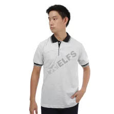 POLOSHIRT KOMBINASI Polo Shirt Pria Pendek Kerah Hitam Kaos Grosir Seragam Murah Putih