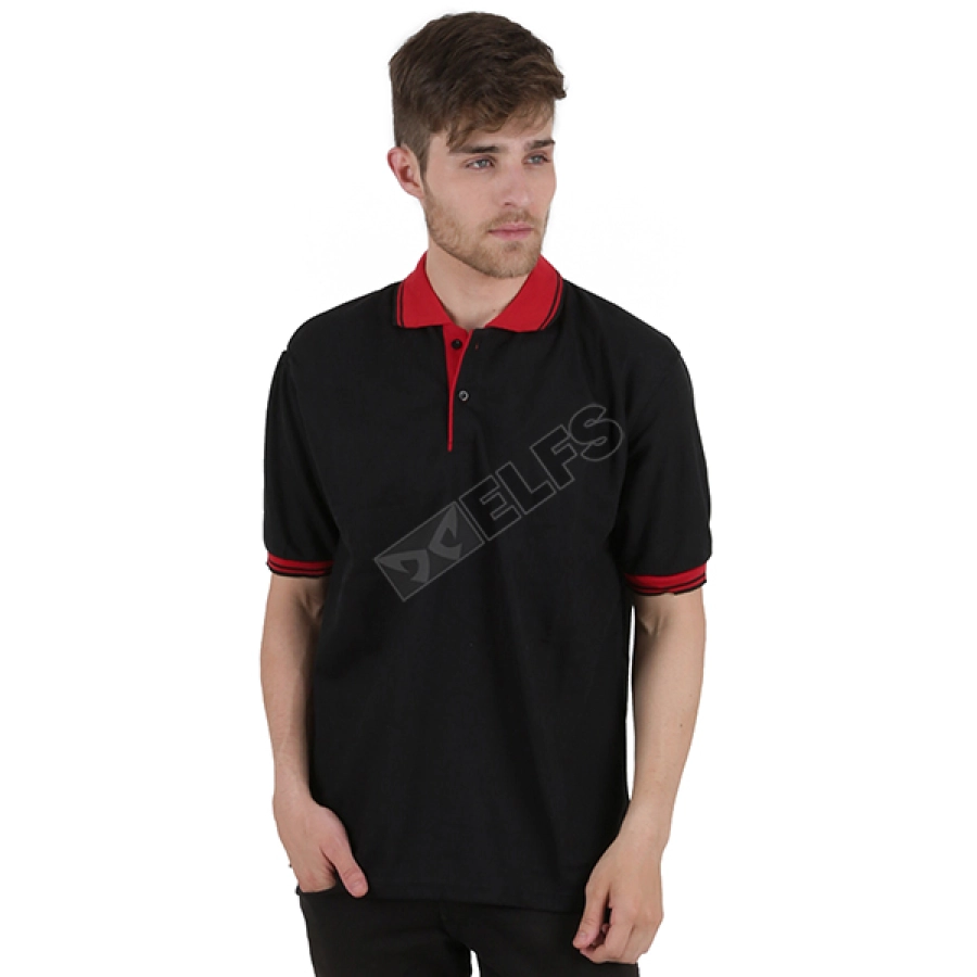 POLOSHIRT KOMBINASI Poloshirt Lacost Neck Merah Hitam 1 pl_neck_merah_hx_0