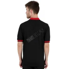 POLOSHIRT KOMBINASI Poloshirt Lacost Neck Merah Hitam