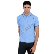 POLOSHIRT POLOS Poloshirt Lacost Simple Biru Muda