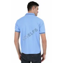 POLOSHIRT POLOS Poloshirt Lacost Simple Biru Muda