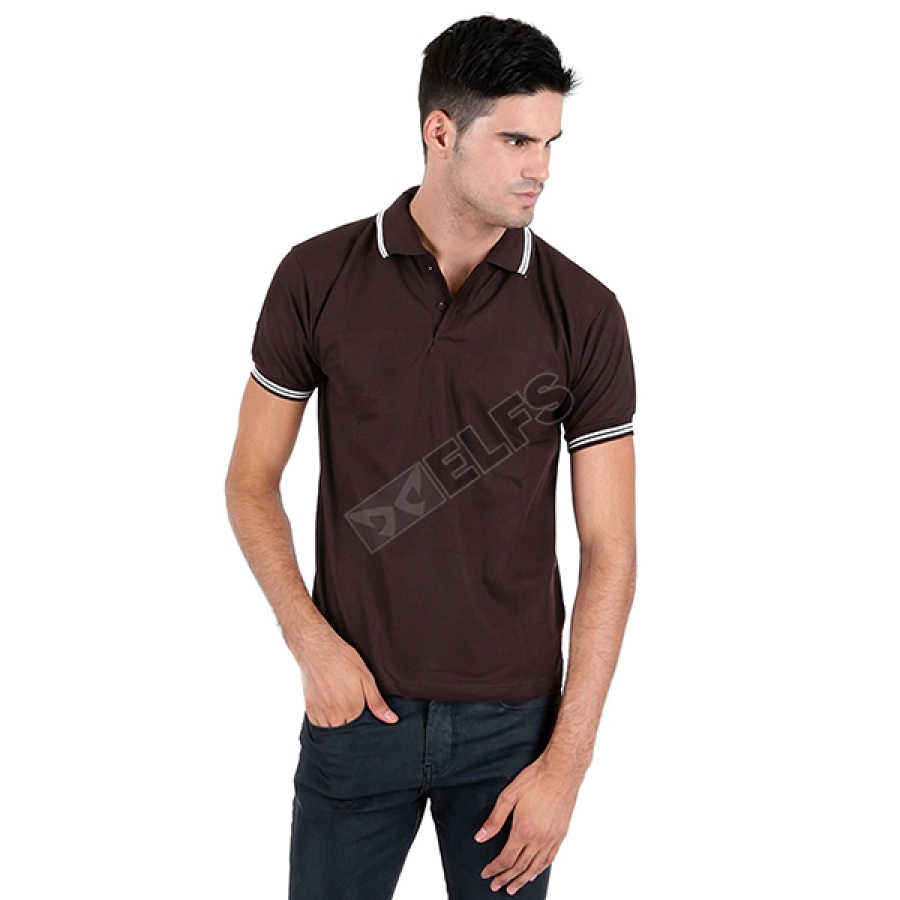 POLOSHIRT POLOS Poloshirt Lacost Simple Coklat Tua 1 pl_simple_ct_0_copy