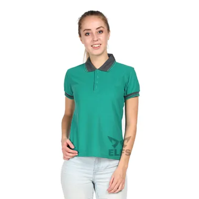 POLOSHIRT WANITA Polo Shirt Wanita Lengan Pendek Kerah Abu Tua Toska 1 pl_wanita_neck_abutua_ts_0