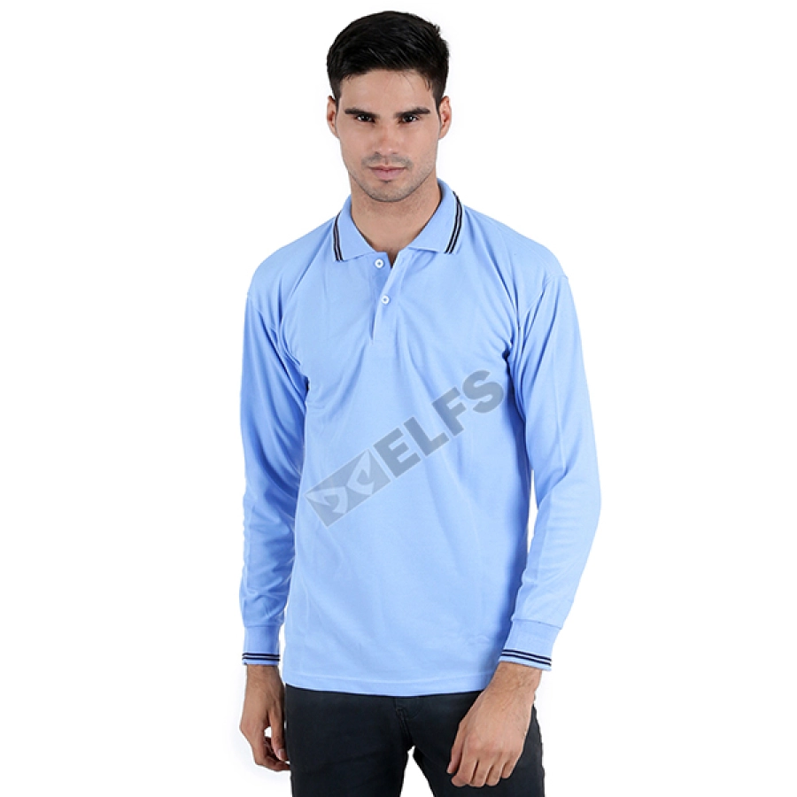 POLOSHIRT PANJANG Poloshirt Lengan Panjang Lacost Simple Biru Muda 1 plj_simple_bm_0_copy