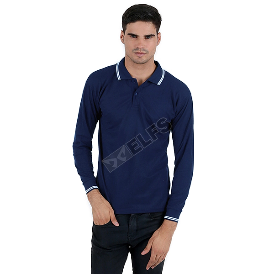 POLOSHIRT PANJANG Poloshirt Lengan Panjang Lacost Simple Biru Tua 1 plj_simple_bt_0_copy