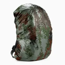 COVER BAG Cover Bag Waterproof Raincover 45 Liter Reversible Camouflage  Sarung Tas Army Outdoor bolak balik Anti Air Termurah Hijau Army