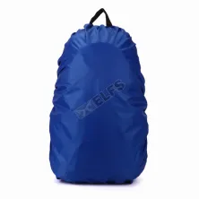 COVER BAG Cover Bag Waterproof Raincover 45 Liter Reversible  Sarung Tas Outdoor bolak balik Anti Air Termurah Biru Tua