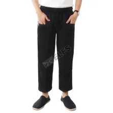 SARUNG/CELANA Celana Sirwal  Pangsi  Cingkrang Premium Moeslim Cropped Pants Ikhwan Hijrah Sunnah Hitam